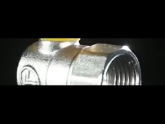 Alüminyum Saplı Erkek x Dişi Pirinç Gaz Küresel Vana