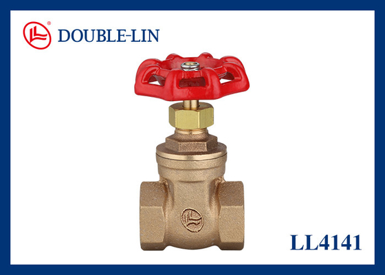 1/2 "den 3 "ye kadar bronz kapı valfi Flanged Bsp / Npt
