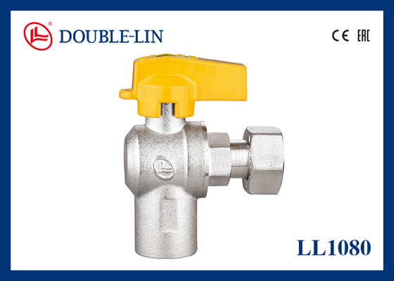 Kadın x Döner Kadın F3/4 "x F3/4" Bakır Gaz Valfları