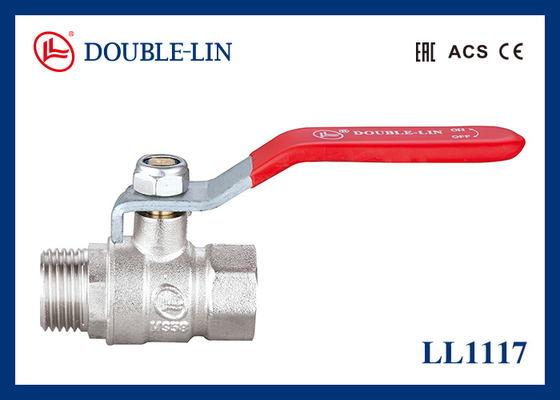 Düz Kol 1/2" 16 Bar Erkek X Dişi Küresel Vana