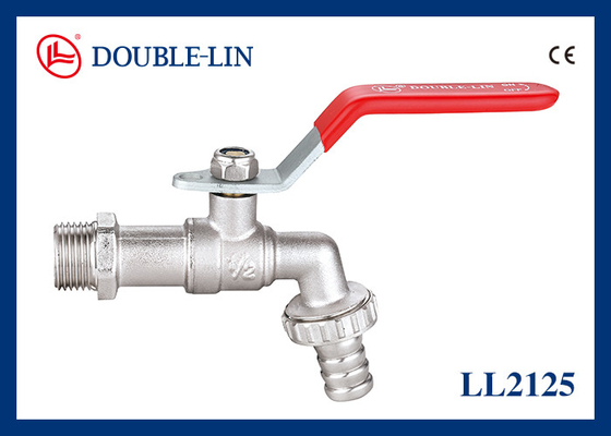 PTFE Contağı Hava Deliği Olmayan DIN 259 Pirinç Musluklar