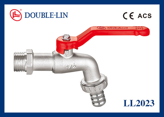 Çelik Yaka 1/2 "x 3/4" SS304 Çıkış Bakır Bibcocks
