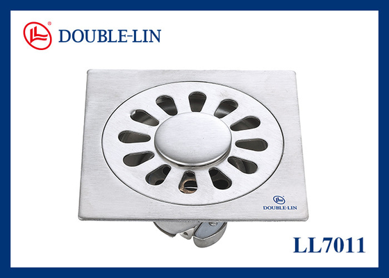 Hızlı Tahliye 100 x 50mm Paslanmaz Çelik Yer Süzgeci