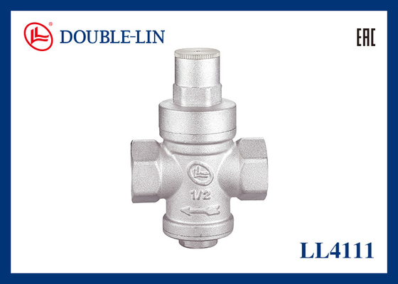 1/2" 3/4" Basınç Düşürücü Vana PN16 ISO228 Dişli 0℃ ila 80℃ Çalışma Basıncı
