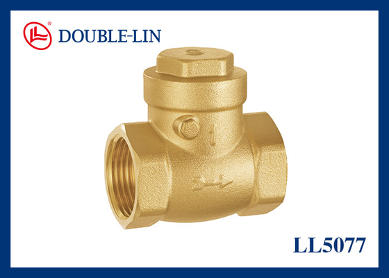 1/2 " - 4 " Pirinç Salınımlı Çekvalf, Kauçuk Contalı