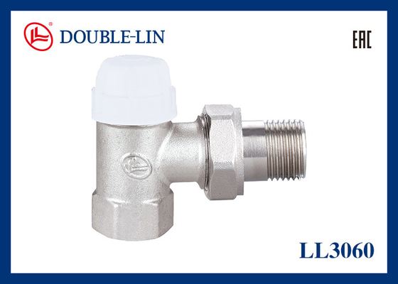 Angle Thermostatic  Valves DIN259 Thread 32℉ to 248℉ Working Temperature 145 PSI