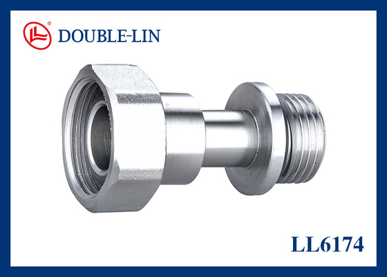 Polize Chrome Plated Brass Self-Sealing Extension Boyutu F3/4 "× M1/2" F1"× M3/4"