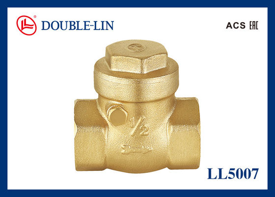 4" Pirinç Salınımlı Çekvalf