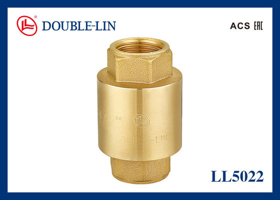 DIN259 Dişi X Dişi 2" Pirinç Yaylı Çekvalfler