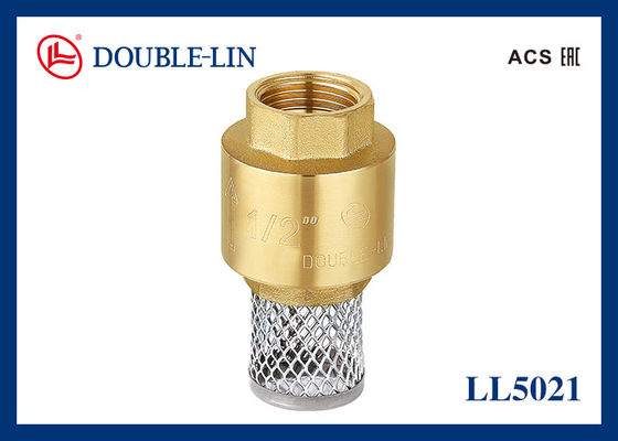 BS2779 4 İnç Dişi Pirinç Yaylı Çekvalfler