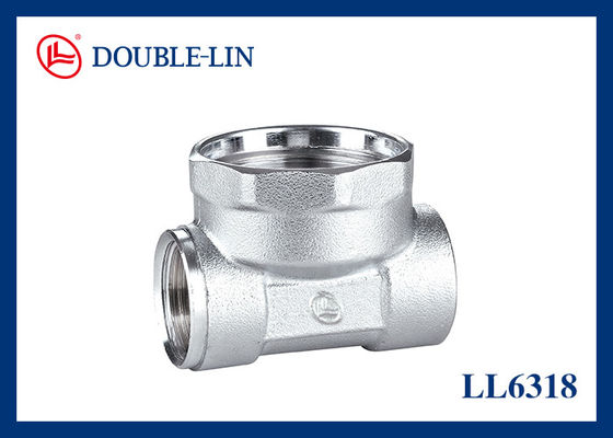 Su Çalışma Ortamı F1/2"×F1"×F1/2" Dişi T Bağlantı