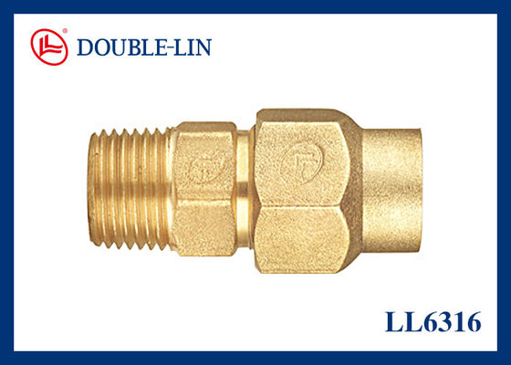ÇİFT SIRA BS2779 Dişli 1/2" Erkek Pirinç Konnektör