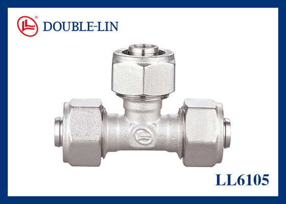 1216 ila 2632 Sıkıştırma Tee Fittings