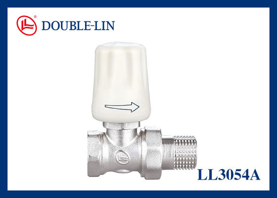HPB 57-3 Pirinç Düz Termostatik Radyatör Vanaları