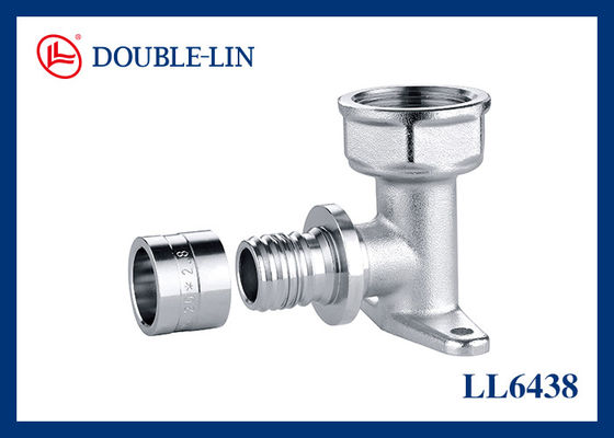 HPB 57-3 Bakır 20×F3/4 " Kadın Duvar Plakası Dirseği