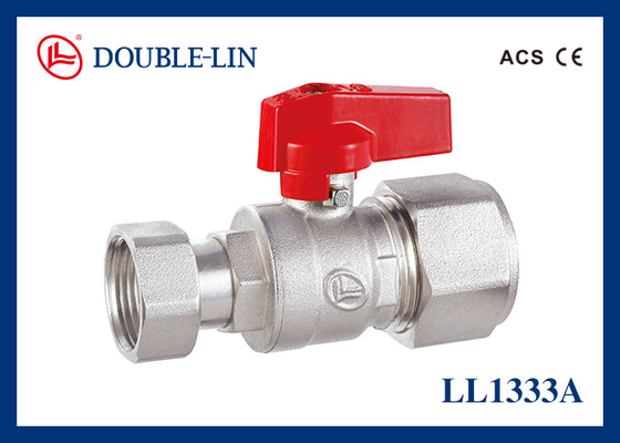 F3/4'' PEX-AL-PEX- Çok Katmanlı Boru Küresel Vana Alüminyum Kolu İle