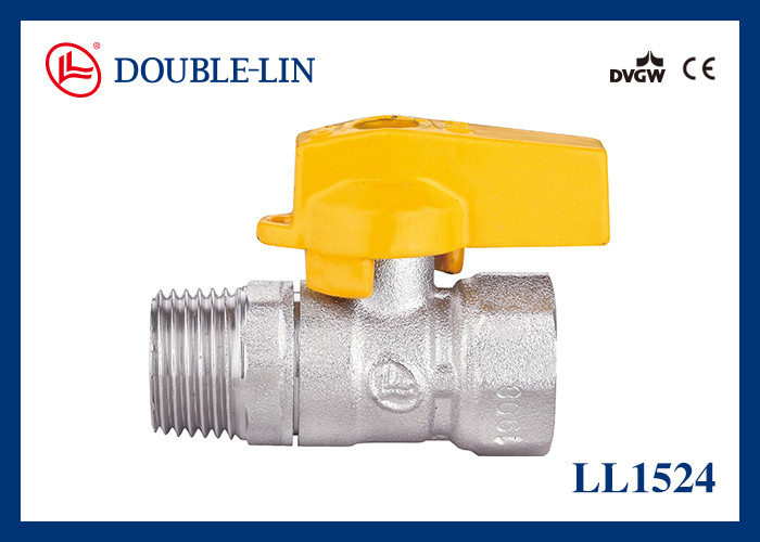 1/2 "X 1/2" Erkek X Dişi HPB 57-3 Bakır Gaz Valfları