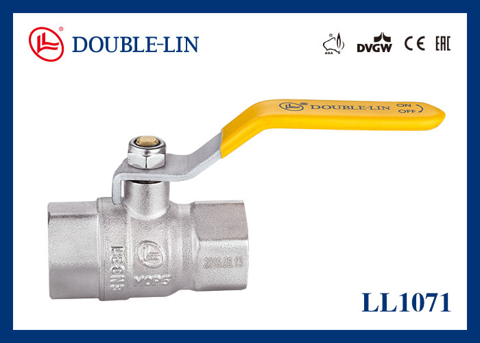Kollu Gaz Vanası Pirinç Dişi X Dişi Uzun Diş 5 Bar 1/2 İnç