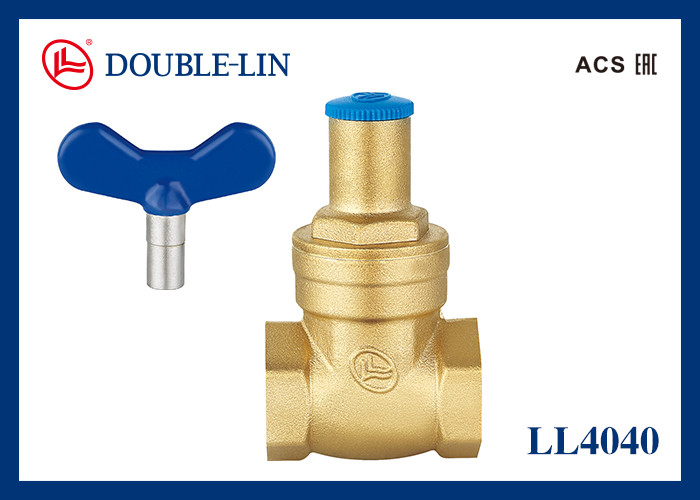 Kilitlenebilir Kollu Pirinç Küresel Vana 1/2"-2" 16 Bar Basınç