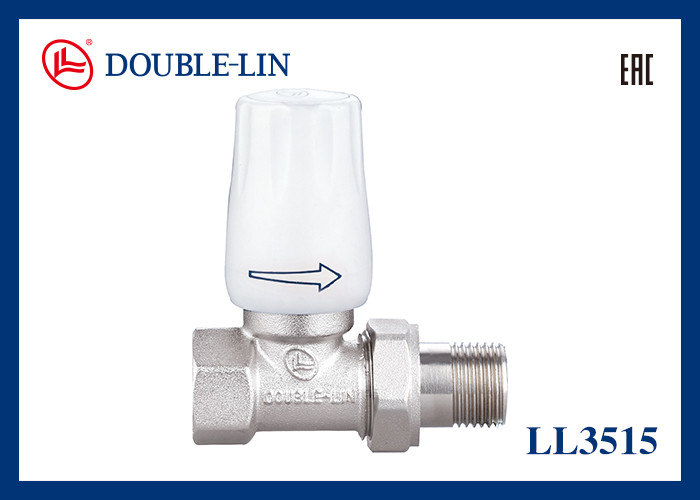 Düz Radyatör Vanası 145 psi, 0 ℃ - 120℃ Çalışma Sıcaklığı, BS2779 Dişi