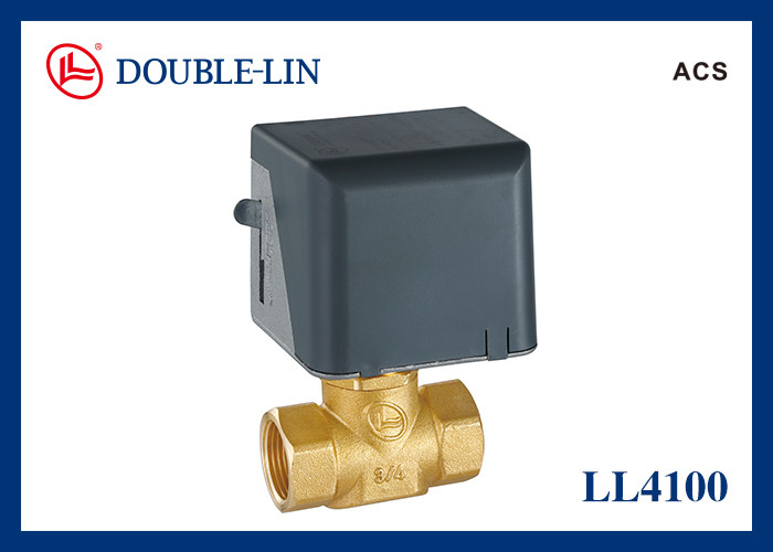 ISO228 Dişi Diş -10℃ ila +60℃ Çalışma Sıcaklığı 16 Bar Çalışma Basıncı Elektrik Aktüatörlü Küresel Vana