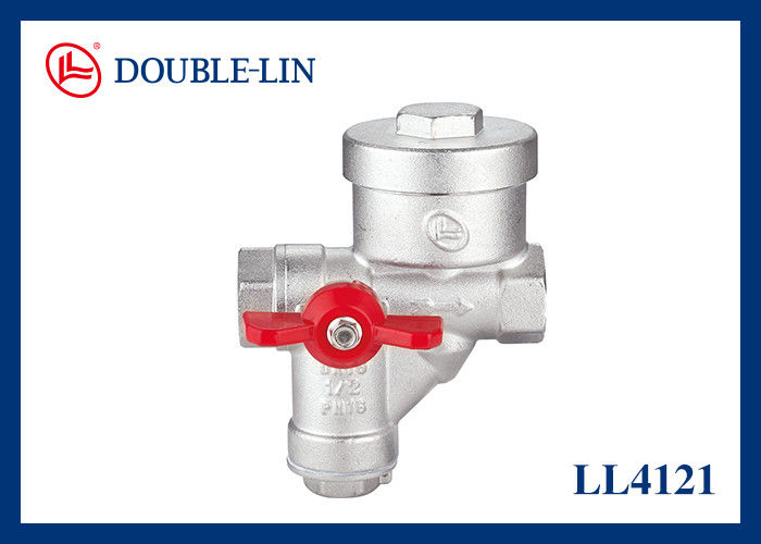 F1/2''×F1/2'' Pirinç Vana Dahili Filtre Redüktör Sağ